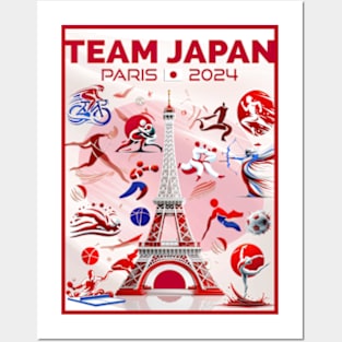 Team Japan - 2024 Posters and Art